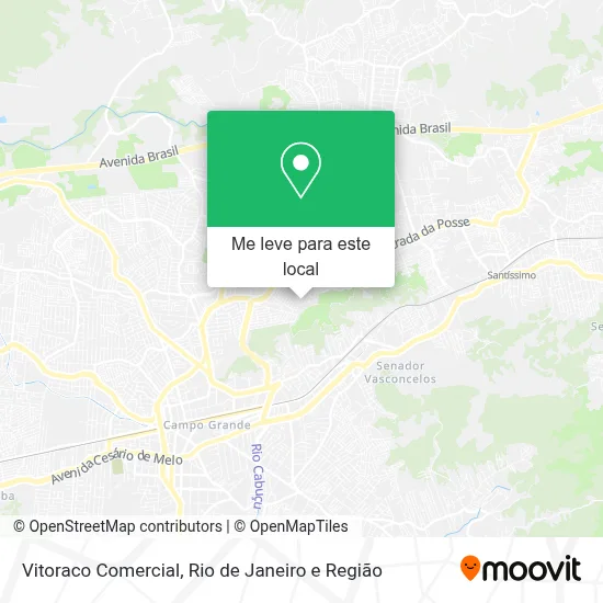 Vitoraco Comercial mapa