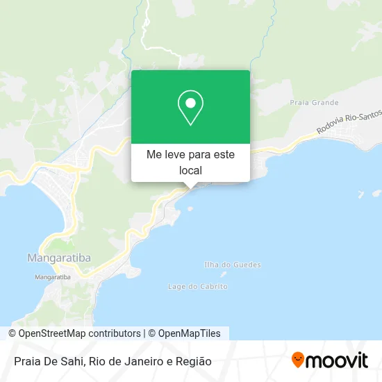Praia De Sahi mapa