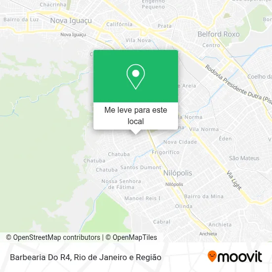 Barbearia Do R4 mapa