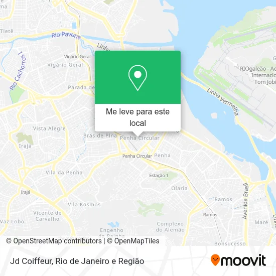 Jd Coiffeur mapa