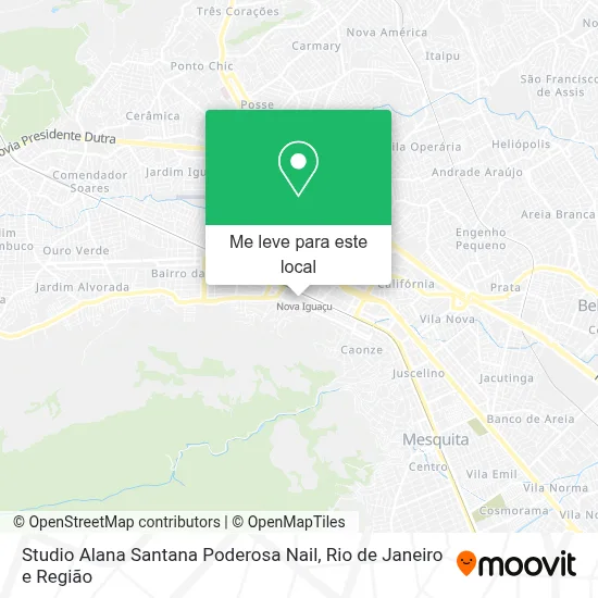 Studio Alana Santana Poderosa Nail mapa