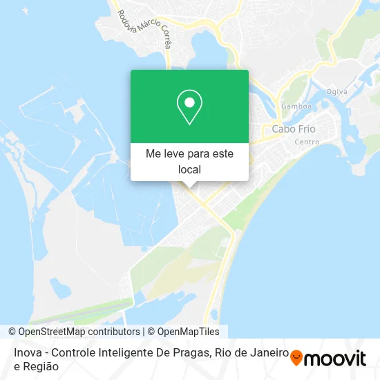 Inova - Controle Inteligente De Pragas mapa