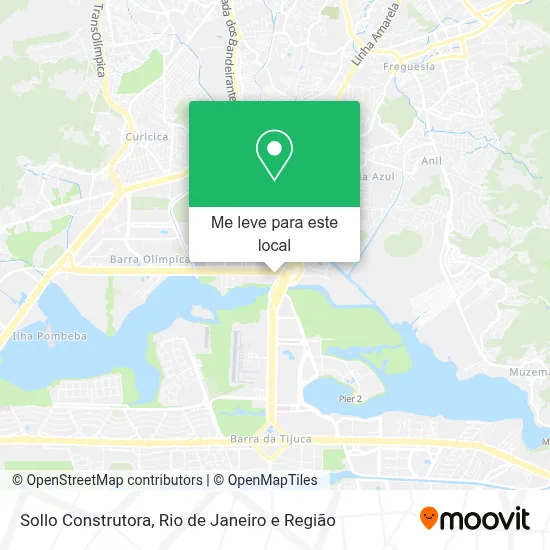 Sollo Construtora mapa
