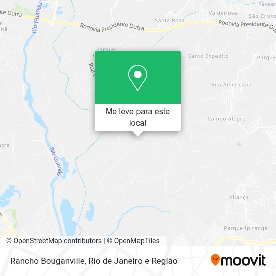 Rancho Bouganville mapa
