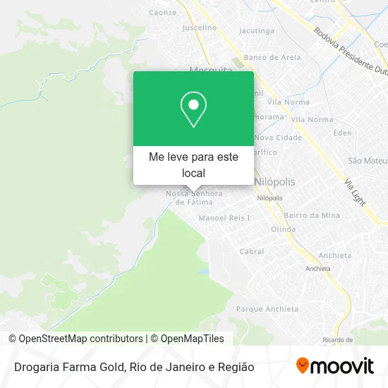 Drogaria Farma Gold mapa