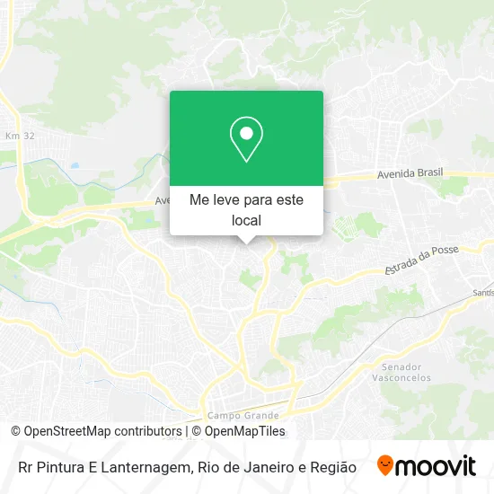 Rr Pintura E Lanternagem mapa