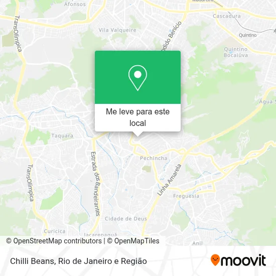 Chilli Beans mapa