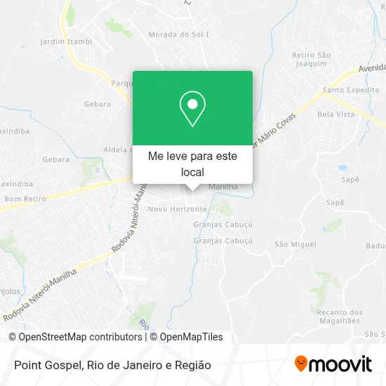 Point Gospel mapa