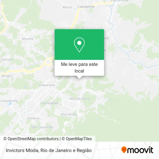 Invictors Moda mapa