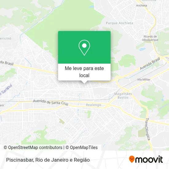 Piscinasbar mapa