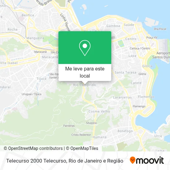 Telecurso 2000 Telecurso mapa