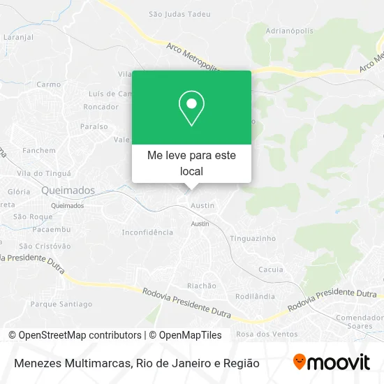 Menezes Multimarcas mapa
