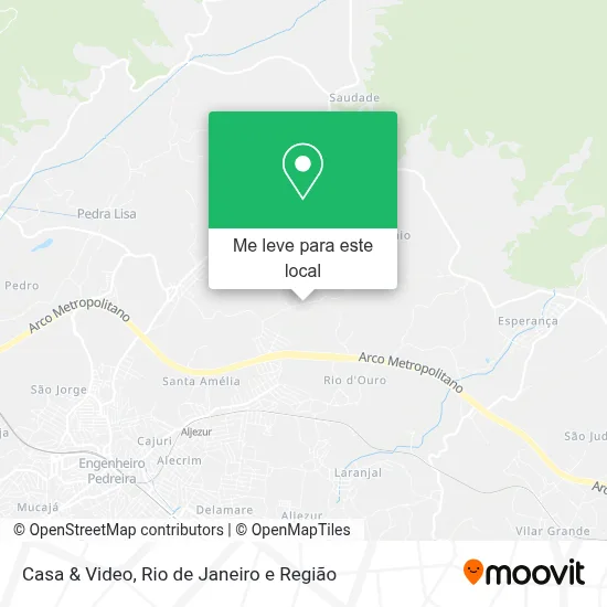 Casa & Video mapa