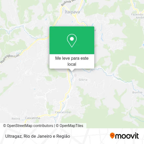 Ultragaz mapa