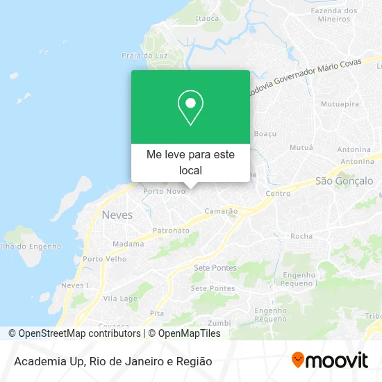 Academia Up mapa