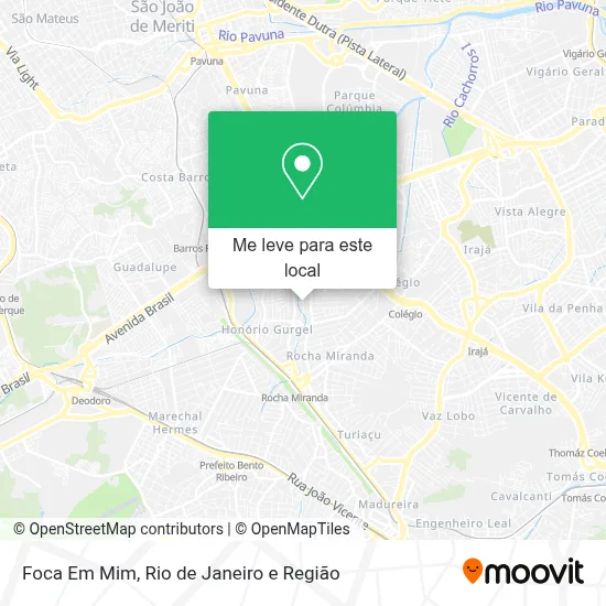 Foca Em Mim mapa