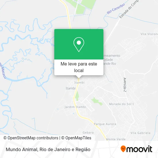 Mundo Animal mapa