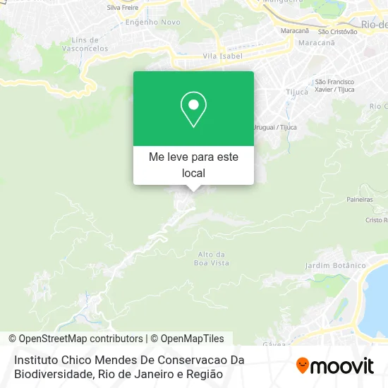Instituto Chico Mendes De Conservacao Da Biodiversidade mapa