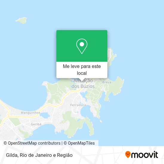 Gilda mapa