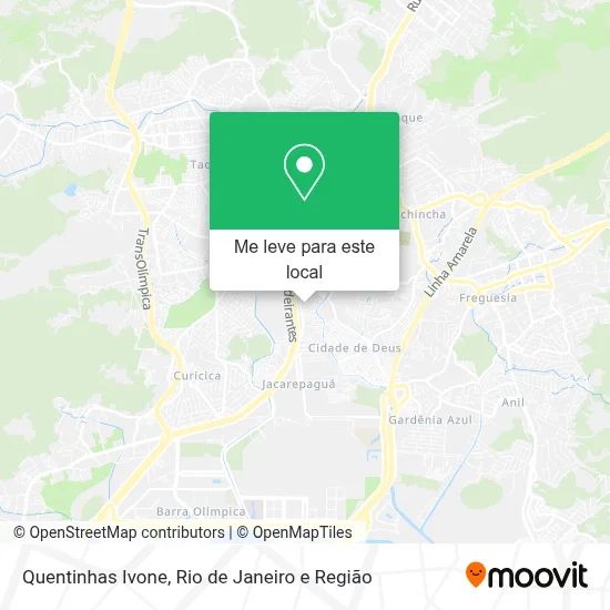 Quentinhas Ivone mapa