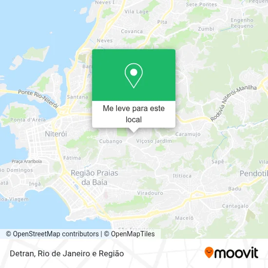 Detran mapa