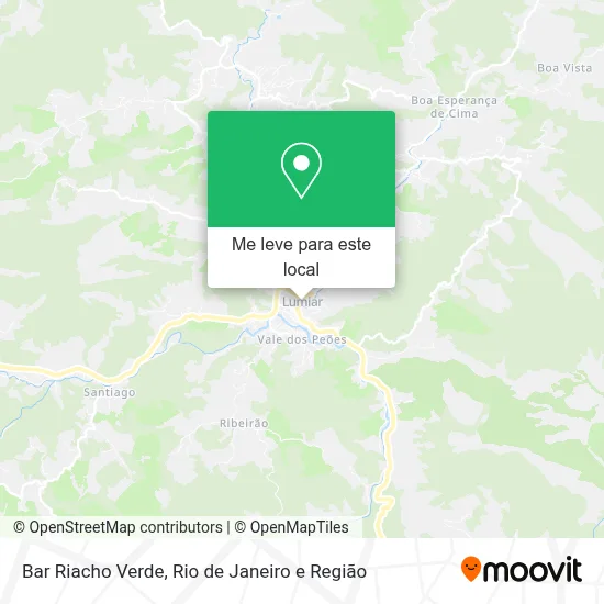 Bar Riacho Verde mapa
