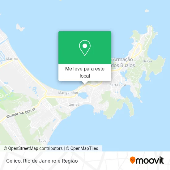 Celico mapa