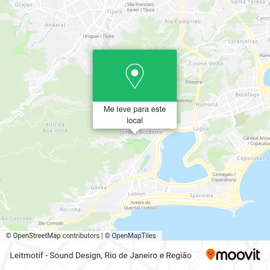 Leitmotif - Sound Design mapa