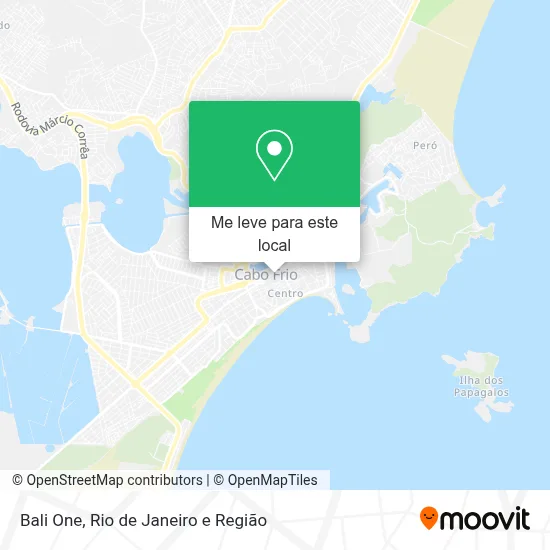 Bali One mapa