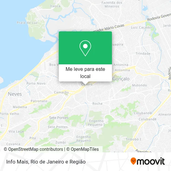 Info Mais mapa