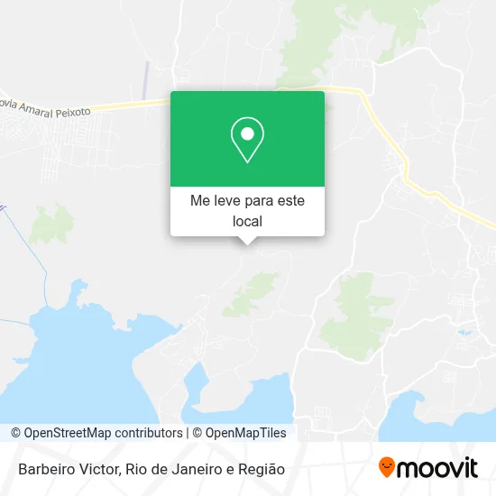 Barbeiro Victor mapa