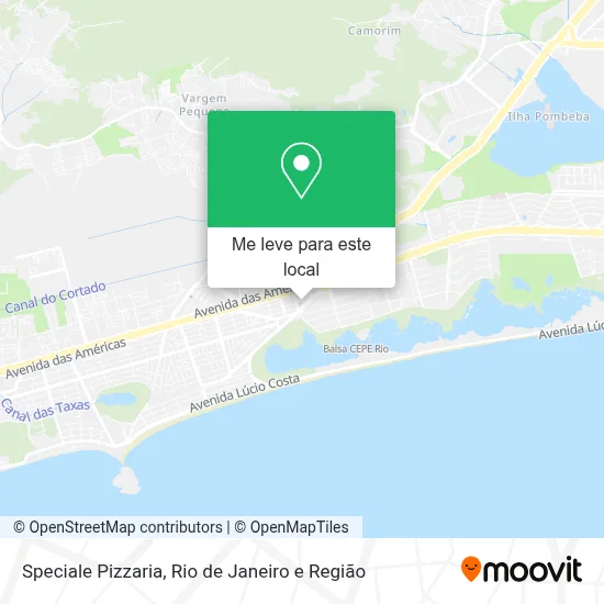 Speciale Pizzaria mapa