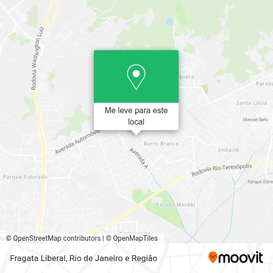 Fragata Liberal mapa