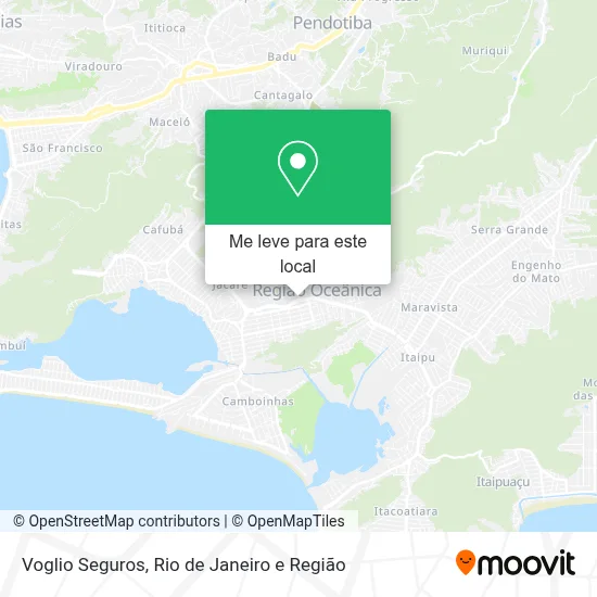 Voglio Seguros mapa