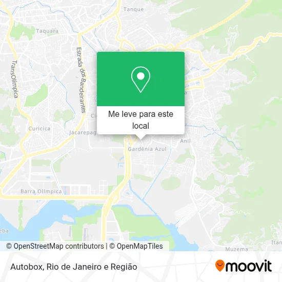 Autobox mapa