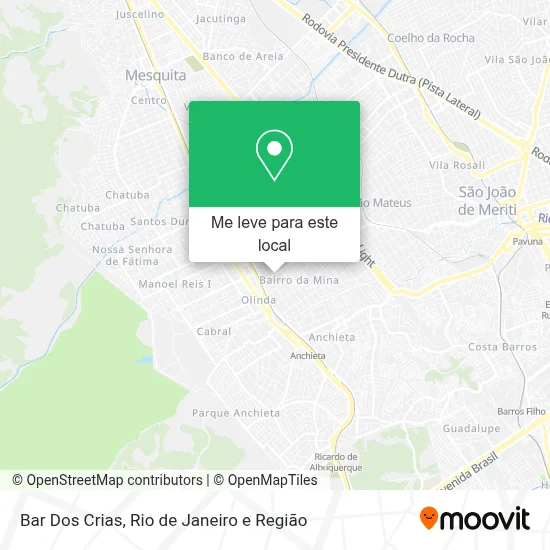 Bar Dos Crias mapa