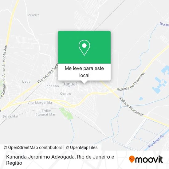 Kananda Jeronimo Advogada mapa