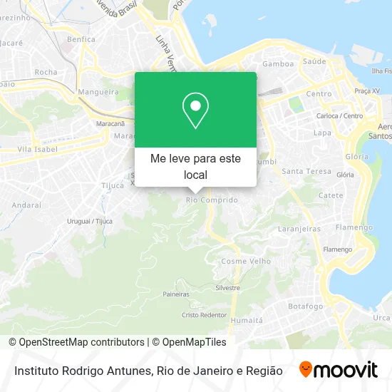 Instituto Rodrigo Antunes mapa