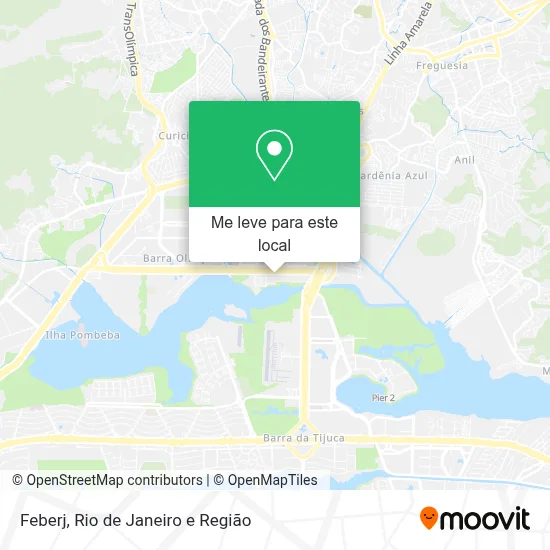 Feberj mapa