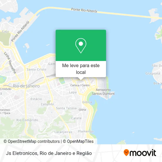 Js Eletronicos mapa