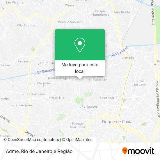 Adme mapa