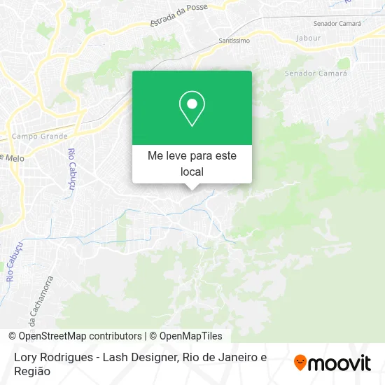 Lory Rodrigues - Lash Designer mapa
