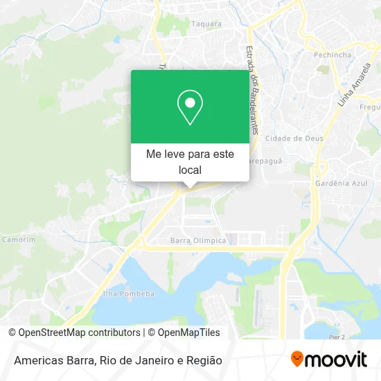Americas Barra mapa