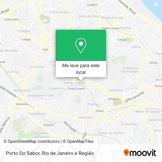 Porto Do Sabor mapa