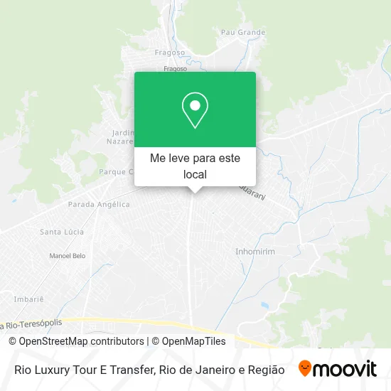 Rio Luxury Tour E Transfer mapa