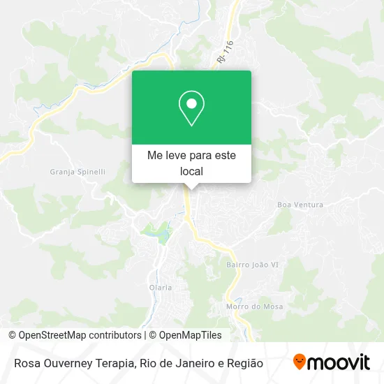 Rosa Ouverney Terapia mapa