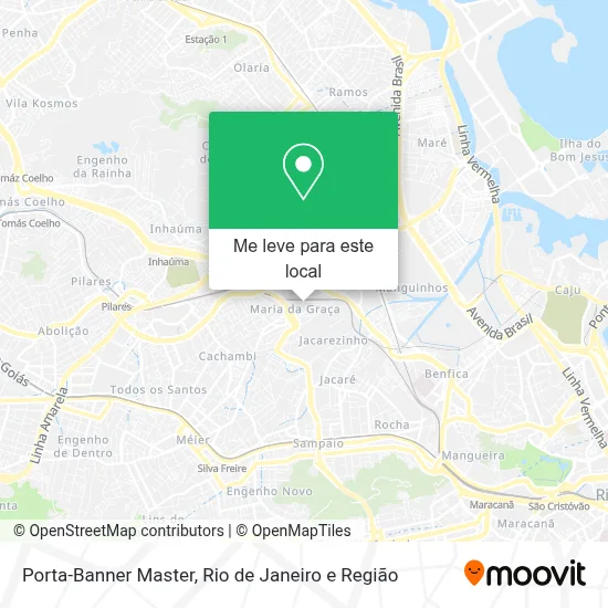 Porta-Banner Master mapa