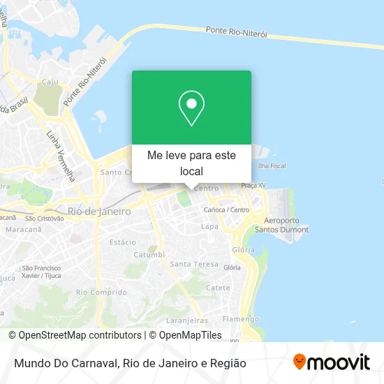 Mundo Do Carnaval mapa