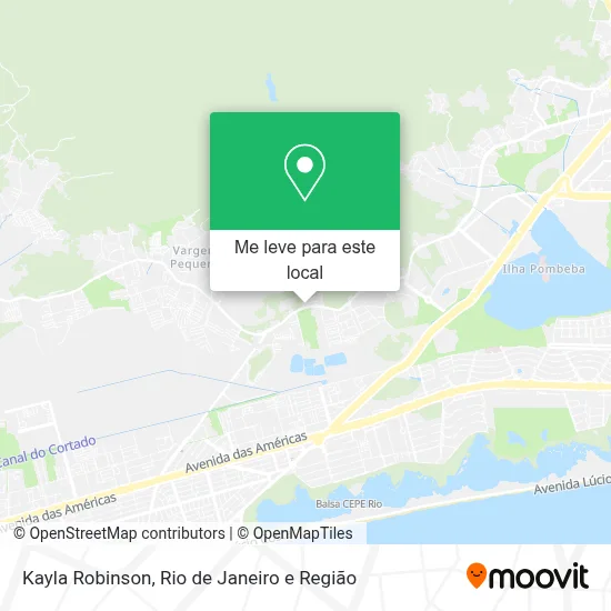 Kayla Robinson mapa