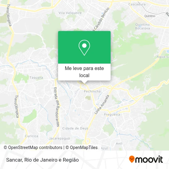 Sancar mapa